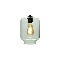 Foto van Infiori -ghlight - fantasy vaso - hanglamp - e27 - 16 x 16 x 23cm - groene