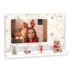 Foto van Haes deco - fotolijst kerst met kerstboom en teddybeer voor foto 10 x 15 - hls7246