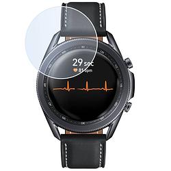 Foto van Basey samsung galaxy watch 3 (45 mm) screen protector beschermglas tempered glass - transparant