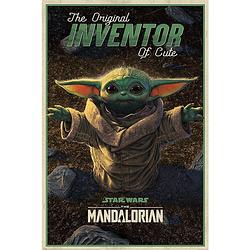 Foto van Pyramid star wars the mandalorian the original inventor of cute poster 61x91,5cm