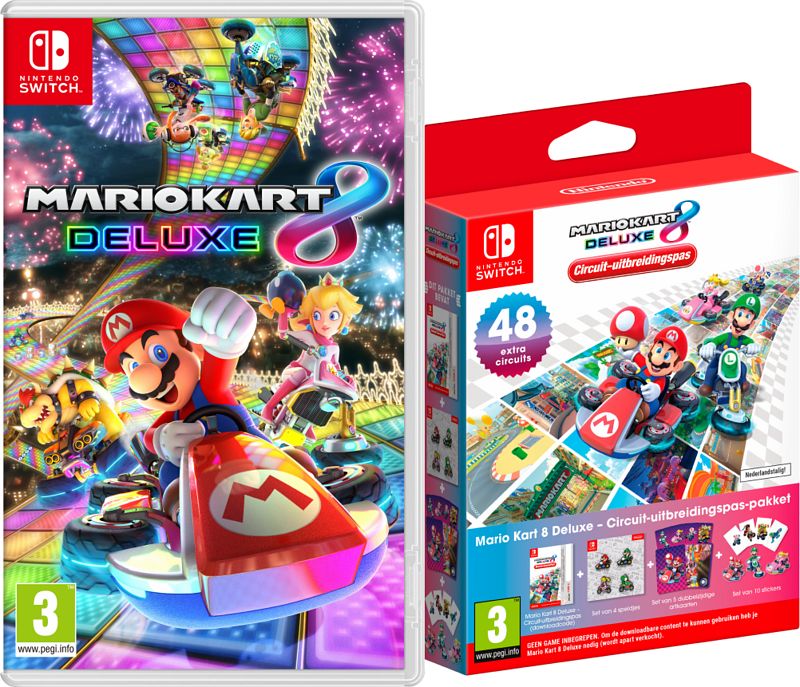 Foto van Mario kart 8 deluxe + booster course pass dlc