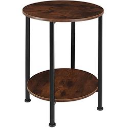 Foto van Tectake - bijzettafel ballina industrial dark, sidetable - 404217