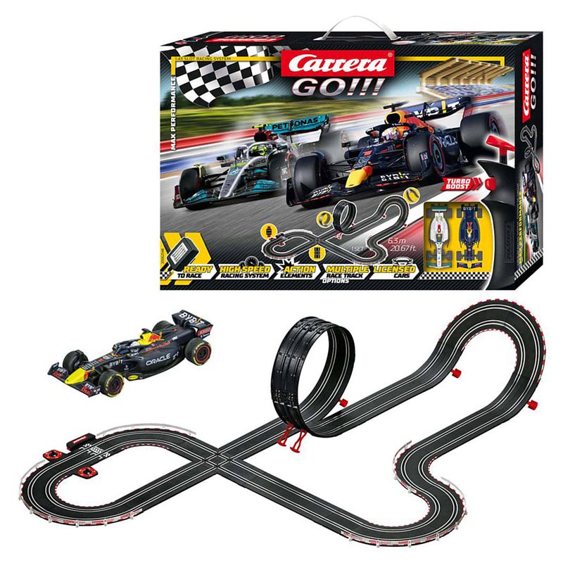 Foto van Carrera go!!! raceauto- en racebaanset max performance 6,3 m