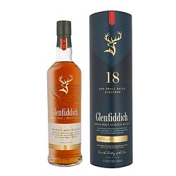 Foto van Glenfiddich 18 years small batch 70cl whisky + giftbox