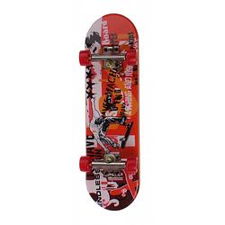 Foto van Johntoy vinger skateboard rood 7-delig 9 cm