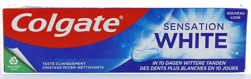 Foto van Colgate sensation white tandpasta 75ml bij jumbo