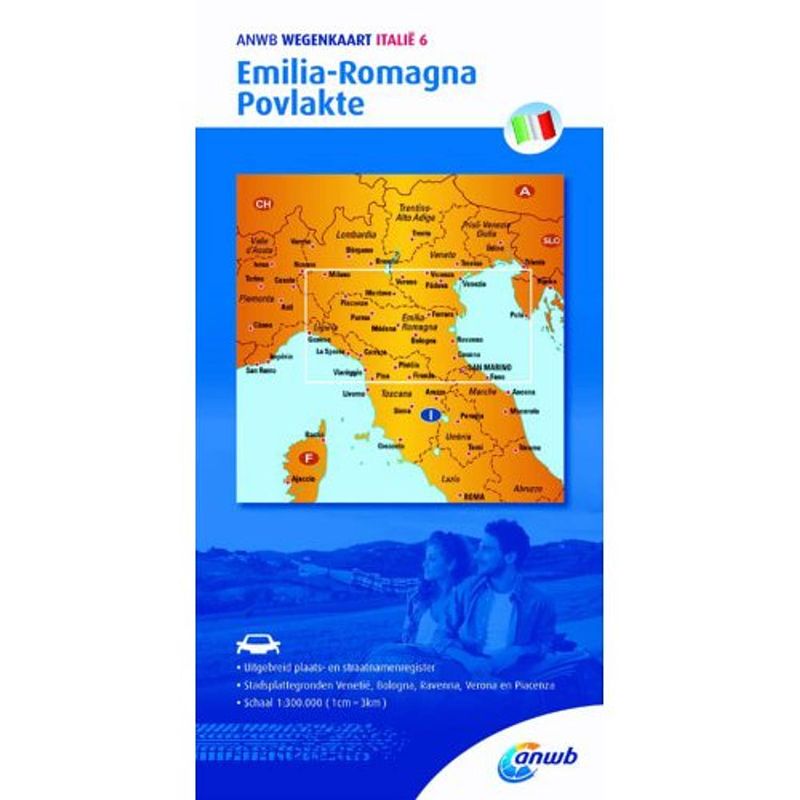 Foto van Italië 6. emilia-romagna,povlakte - anwb