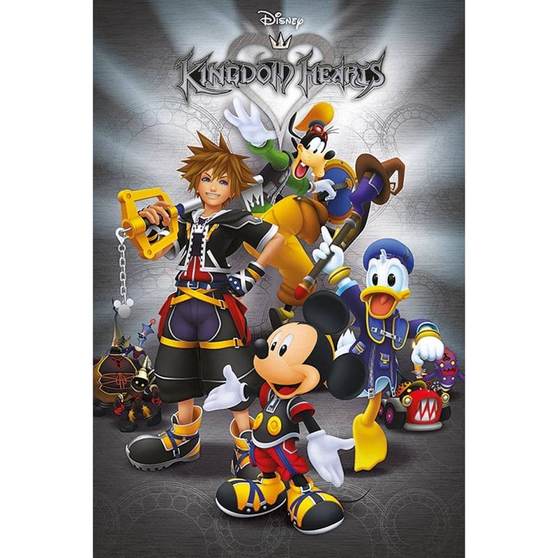 Foto van Pyramid kingdom hearts classic poster 61x91,5cm