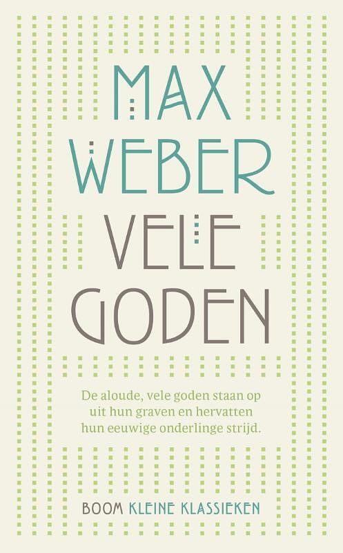 Foto van Vele goden - max weber - paperback (9789024443840)