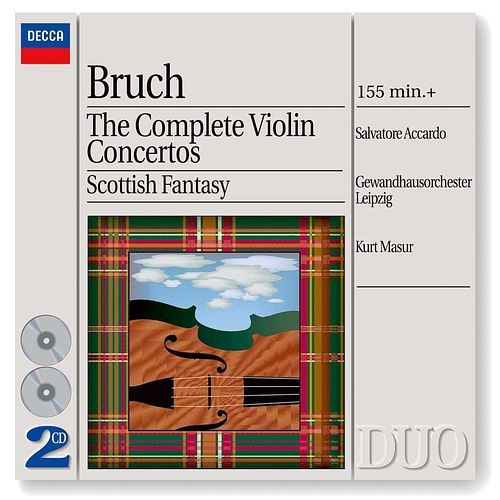 Foto van Bruch: the complete violin concertos - cd (0028946216729)