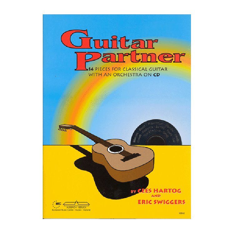 Foto van Emc guitar partner incl. cd - cees hartog gitaarsongboek