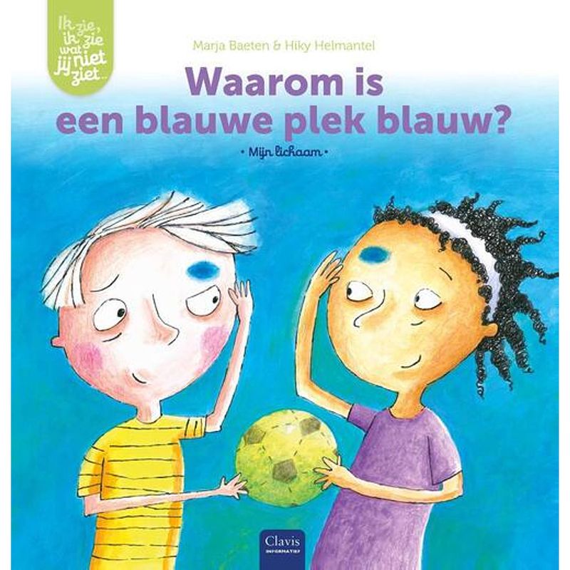 Foto van Waarom is een blauwe plek blauw?