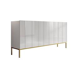 Foto van Meubella dressoir elysian - wit - 160 cm