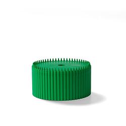 Foto van Ronde opbergdoos 2,5 liter, groen - polypropyleen - crayola
