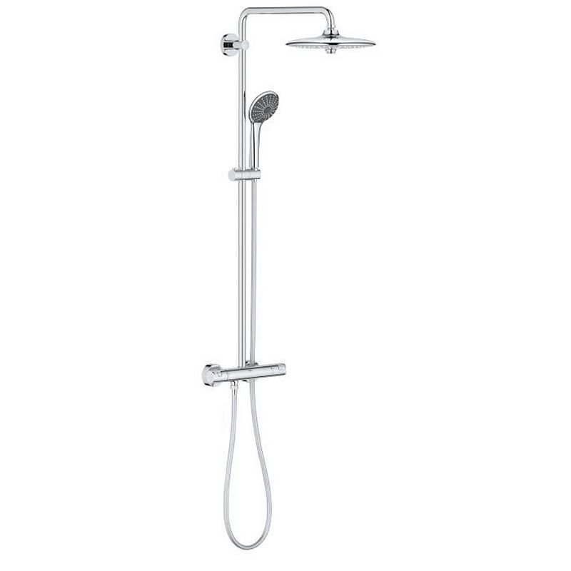 Foto van Grohe douchekolom thermostatische mixer vitulio joy0, douchekop, 260 mm, 3 straaldouche, 27298002