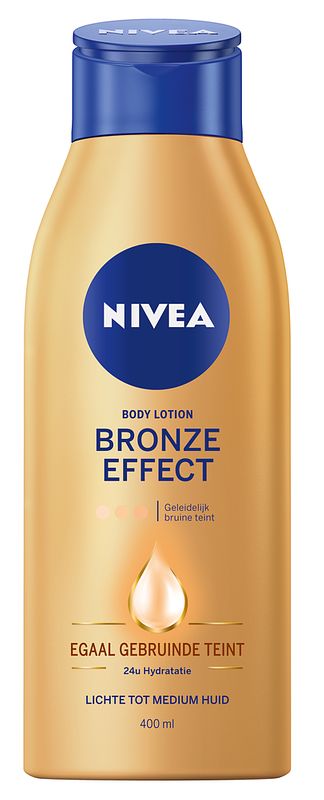 Foto van Nivea bronze effect body lotion lichte tot medium huid