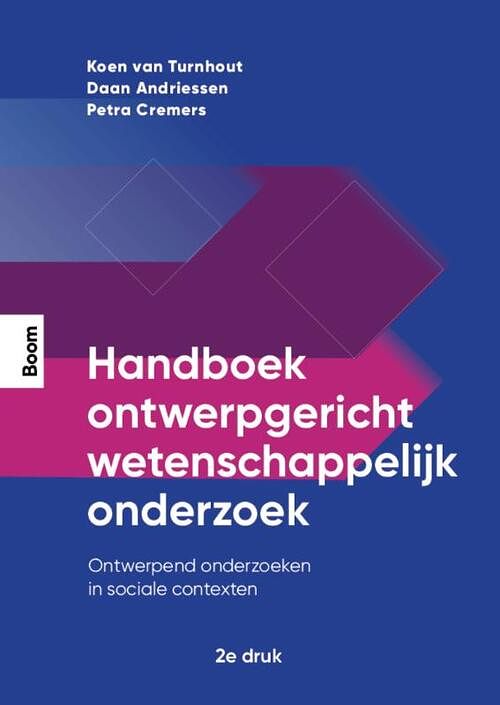 Foto van Handboek ontwerpgericht wetenschappelijk onderzoek - daan andriessen, koen van turnhout, petra cremers - paperback (9789024448951)