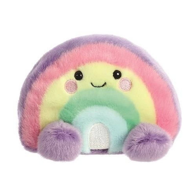 Foto van Palm pals knuffel regenboog 13 cm