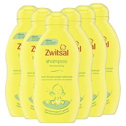 Foto van Zwitsal - shampoo - 6 x 200 ml - voordeelverpakking