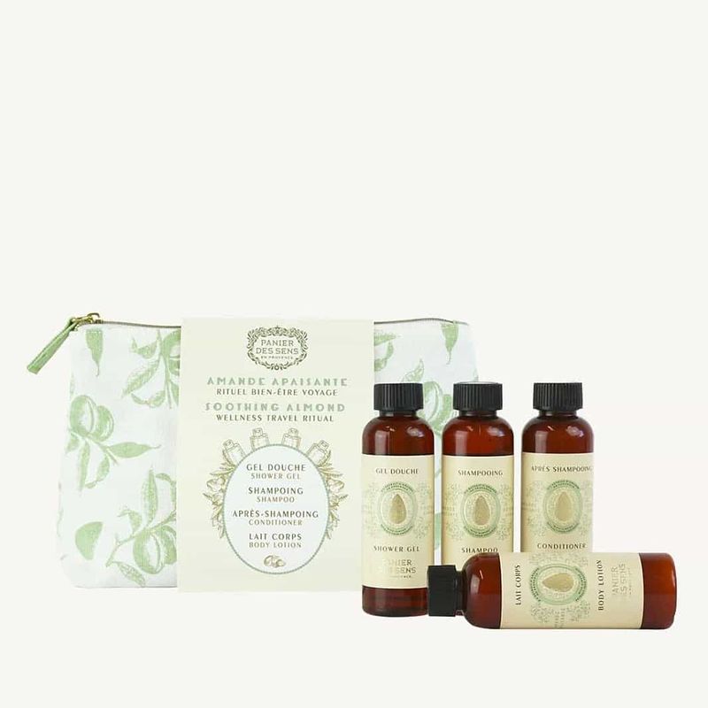 Foto van Panier des sens soothing almond wellness travel ritual