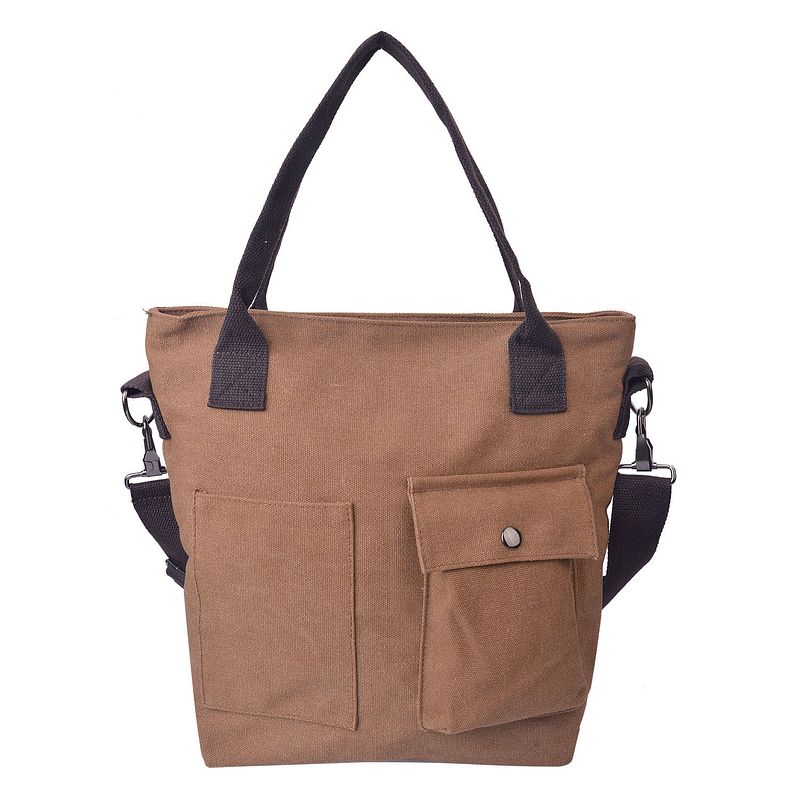 Foto van Clayre & eef bruine tas 19*11*33 cm bruin jzbg0256ch