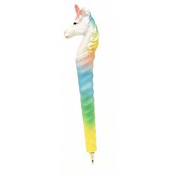 Foto van Toi-toys eenhoorn regenboog pen 15 cm