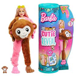 Foto van Barbie cutie reveal jungle aap pop