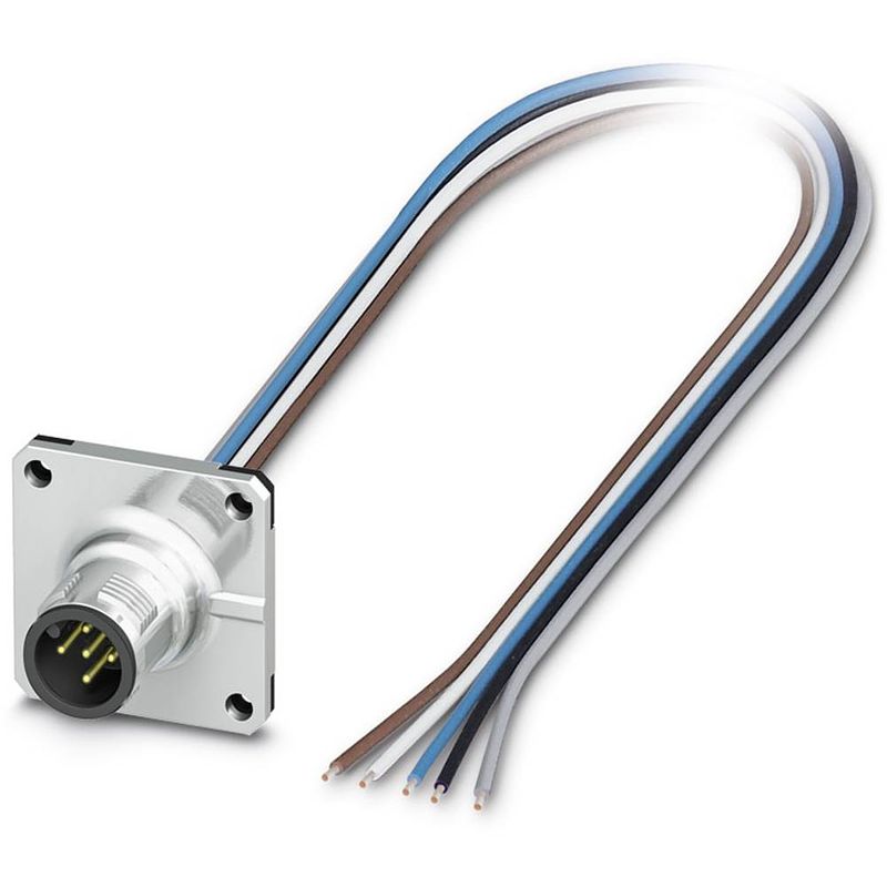 Foto van Phoenix contact 1441642 sensor/actuator steekconnector m12 aantal polen: 5 stekker, inbouw 0.50 m 1 stuk(s)