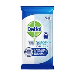 Foto van Dettol vloerdoekjes cleanser 10 stuks