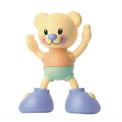 Foto van Tolo toys tolo baby clip on friends teddybeer - pastelkleur