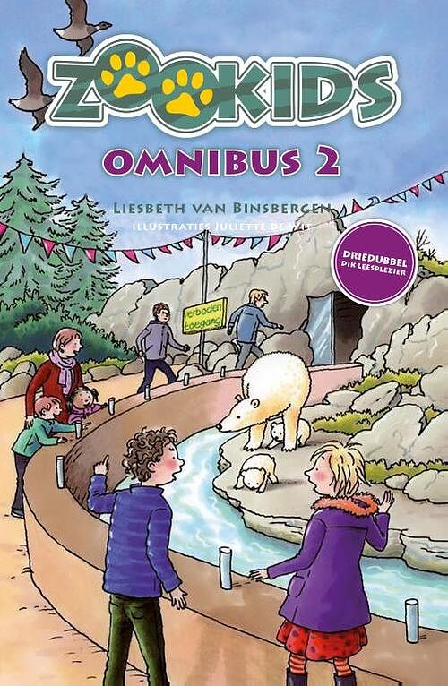 Foto van Zookids omnibus - liesbeth van binsbergen - paperback (9789085434849)