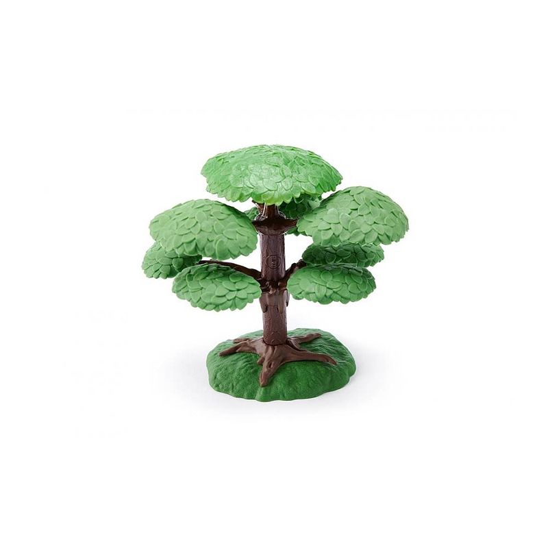 Foto van Siku loofbomen kunststof 14 cm groen/bruin 2 stuks