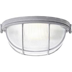 Foto van Brilliant 94481/70 lauren plafondlamp led e27 40 w beton-grijs