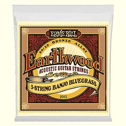 Foto van Ernie ball 2063 earthwood 5-string banjo bluegrass snaren