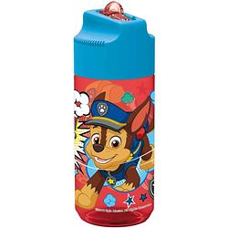 Foto van Nickelodeon drinkfles paw patrol 430 ml junior tritan rood/blauw
