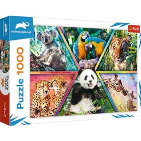 Foto van Trefl puzzel animal planet kingdom (1000)