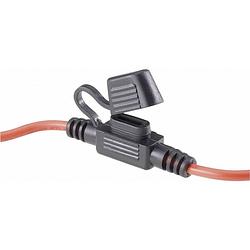 Foto van Tru components tc-mini fk1 autozekeringhouder geschikt voor platte zekering mini 30 a 32 v/dc 1 stuk(s)