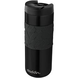 Foto van Aladdin drinkbeker leak-lock easy-grip 470 ml rvs zwart