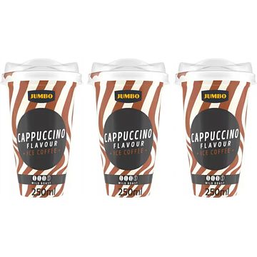 Foto van Jumbo ijskoffie cappuccino 3 x 250ml