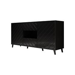 Foto van Meubella dressoir blu - zwart - 160 cm