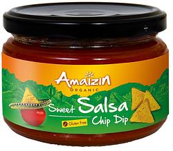 Foto van Amaizin sweet salsa chip dip