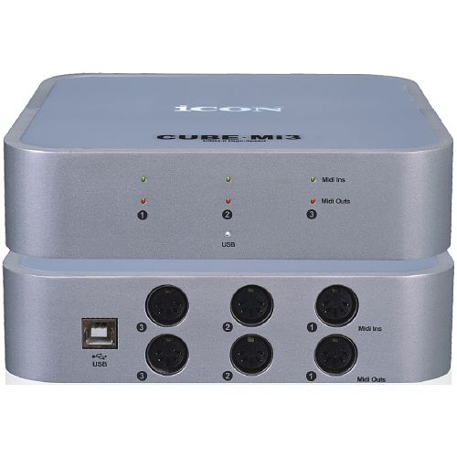 Foto van Icon cubemi 3 usb midi interface