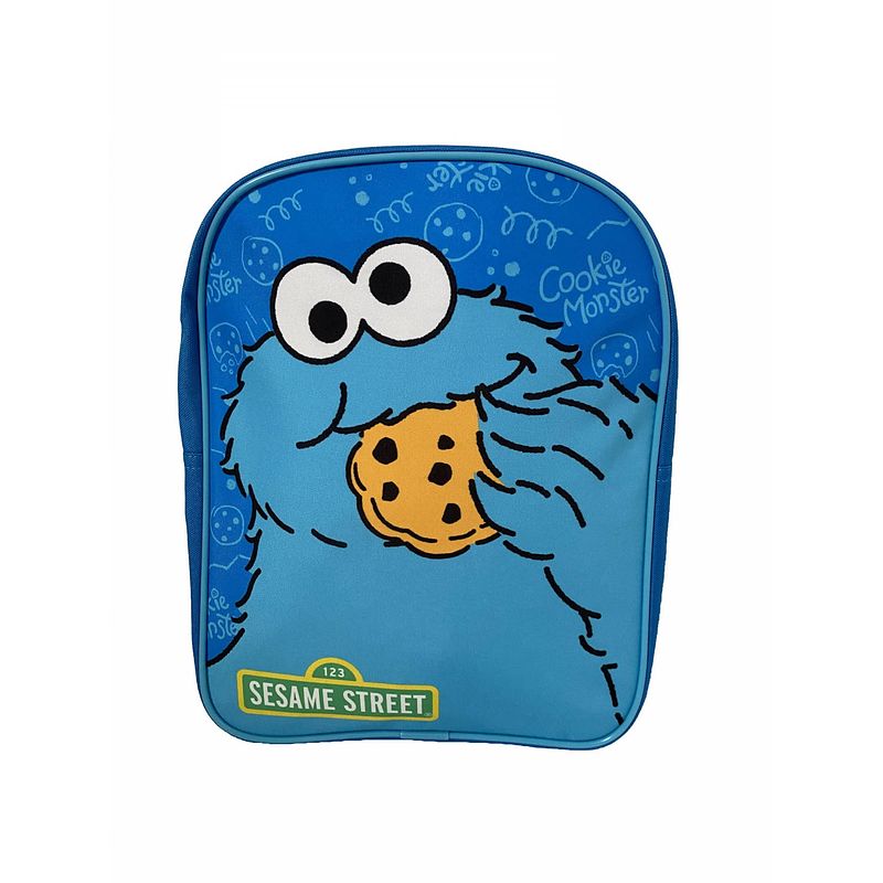 Foto van Sesamstraat cookie monster peuter rugzak