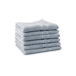 Foto van Linnick pure handdoek 60x110cm - denim - set van 6