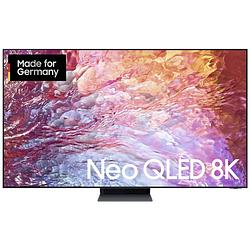 Foto van Samsung gq65qn700b qled-tv 163 cm 65 inch energielabel g (a - g) dvb-t2, dvb-c, dvb-s2, 8k, smart tv, wifi, pvr ready, ci+* zilver