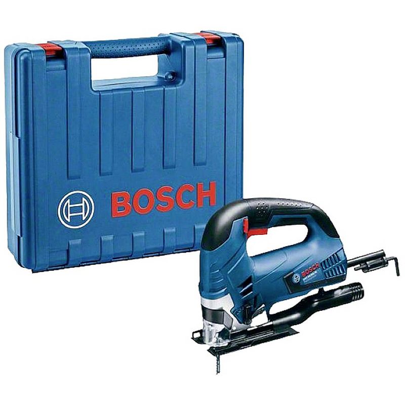 Foto van Bosch professional gst 90 be decoupeerzaag 060158f000 incl. koffer 650 w 230 v