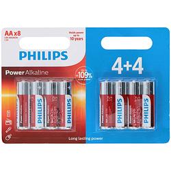 Foto van Philips aa batterijen - lr6 - voordeelverpakking 8 stuks