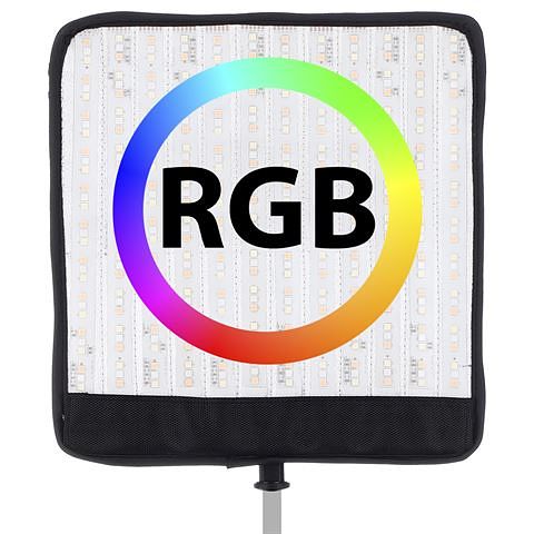 Foto van Falcon eyes flexibel rgb led paneel set t12