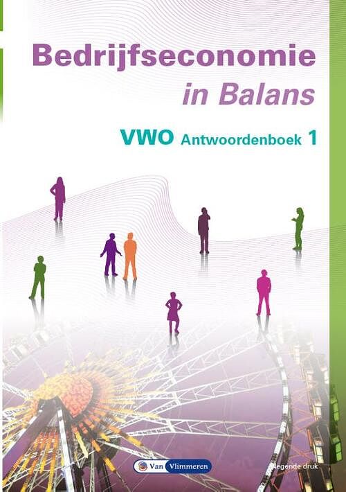 Foto van Bedrijfseconomie in balans - sarina van vlimmeren, tom van vlimmeren - paperback (9789462874190)