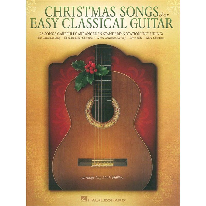 Foto van Hal leonard - christmas songs for easy classical guitar